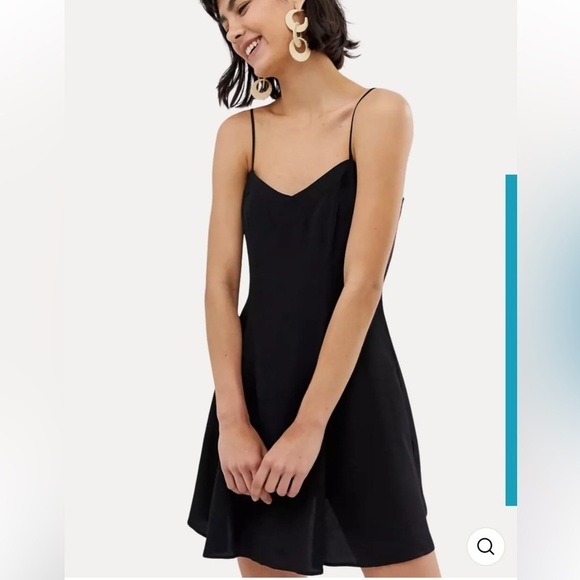 & Other Stories Mini Dress Spaghetti Straps Skater - Picture 1 of 7